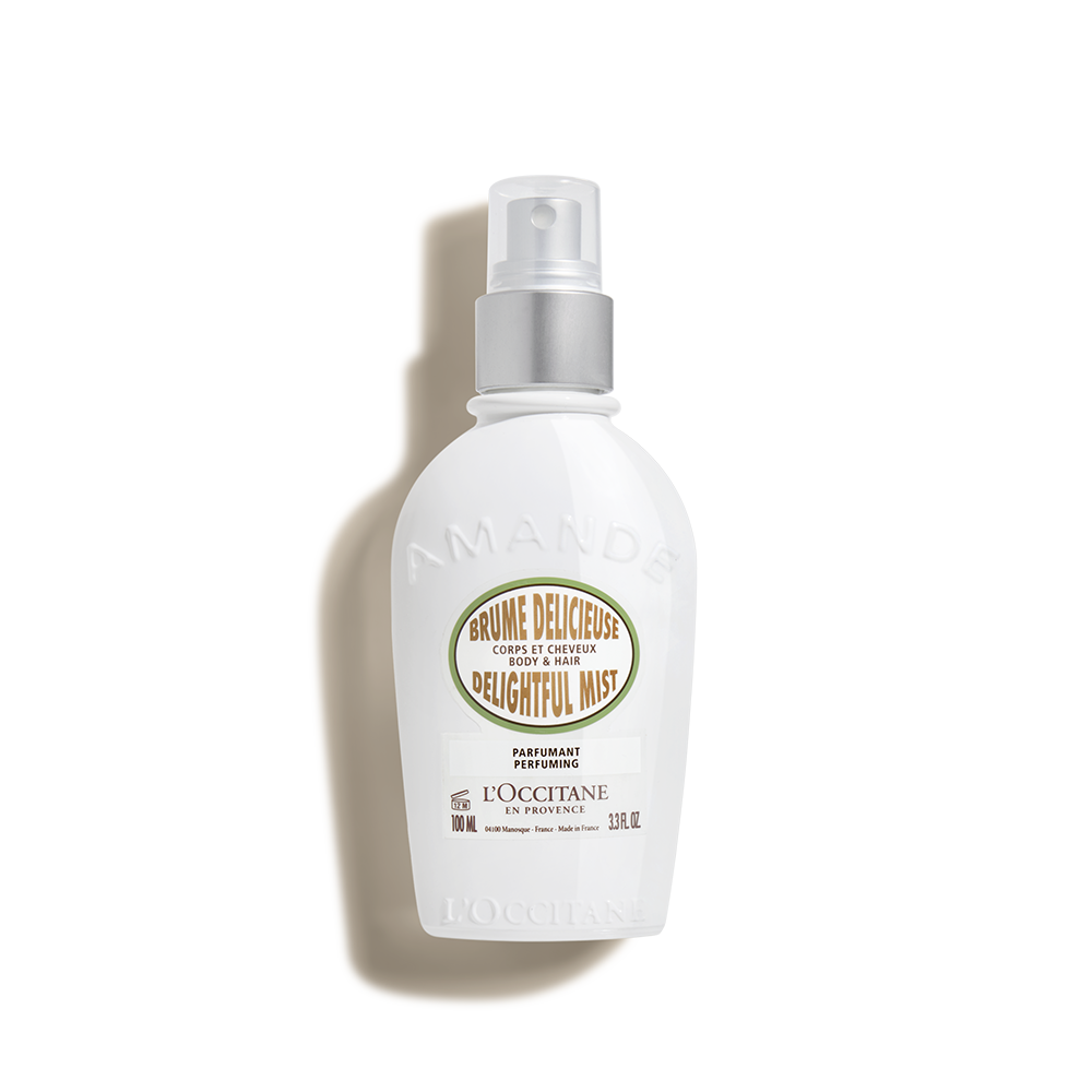 Mist Perfumado Corpo e Cabelo Amêndoa 100mL